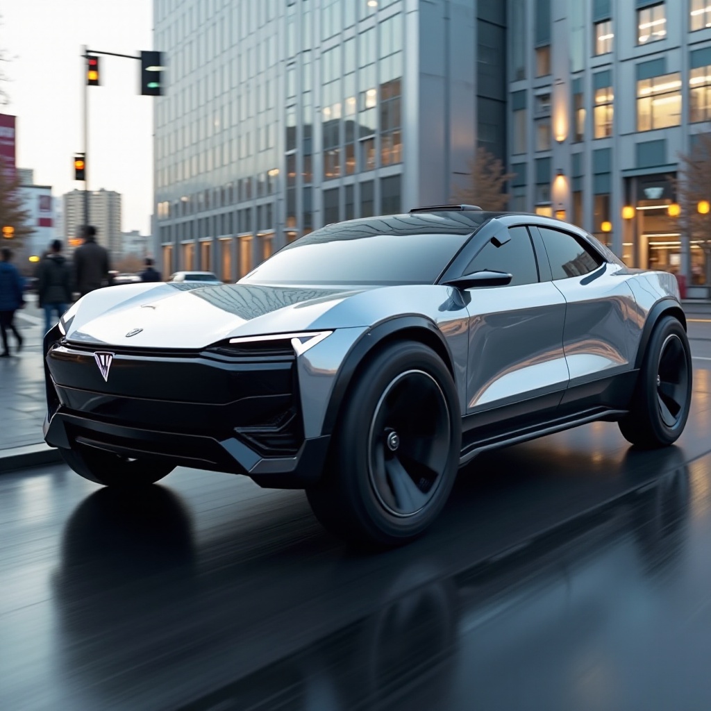 Cybertruck 後輪轉向