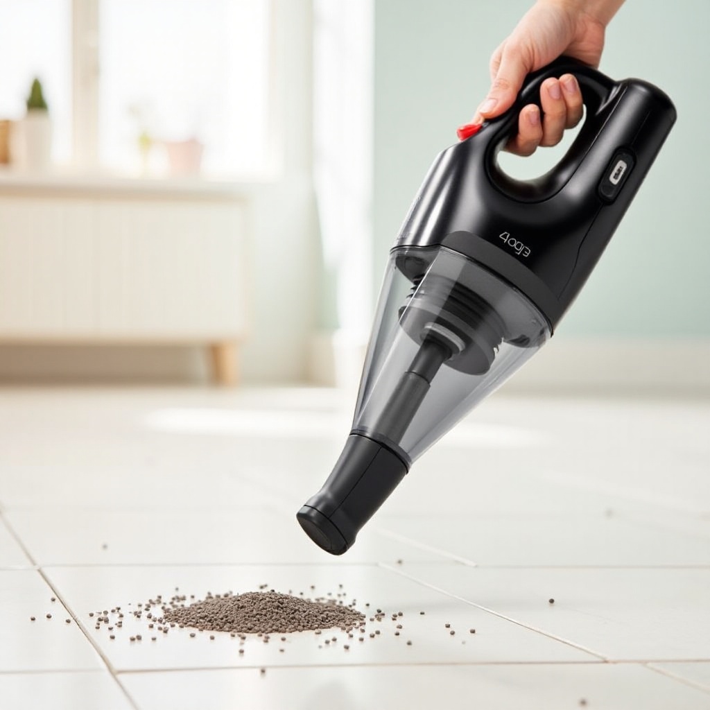 最好的手提吸塵器用於貓砂