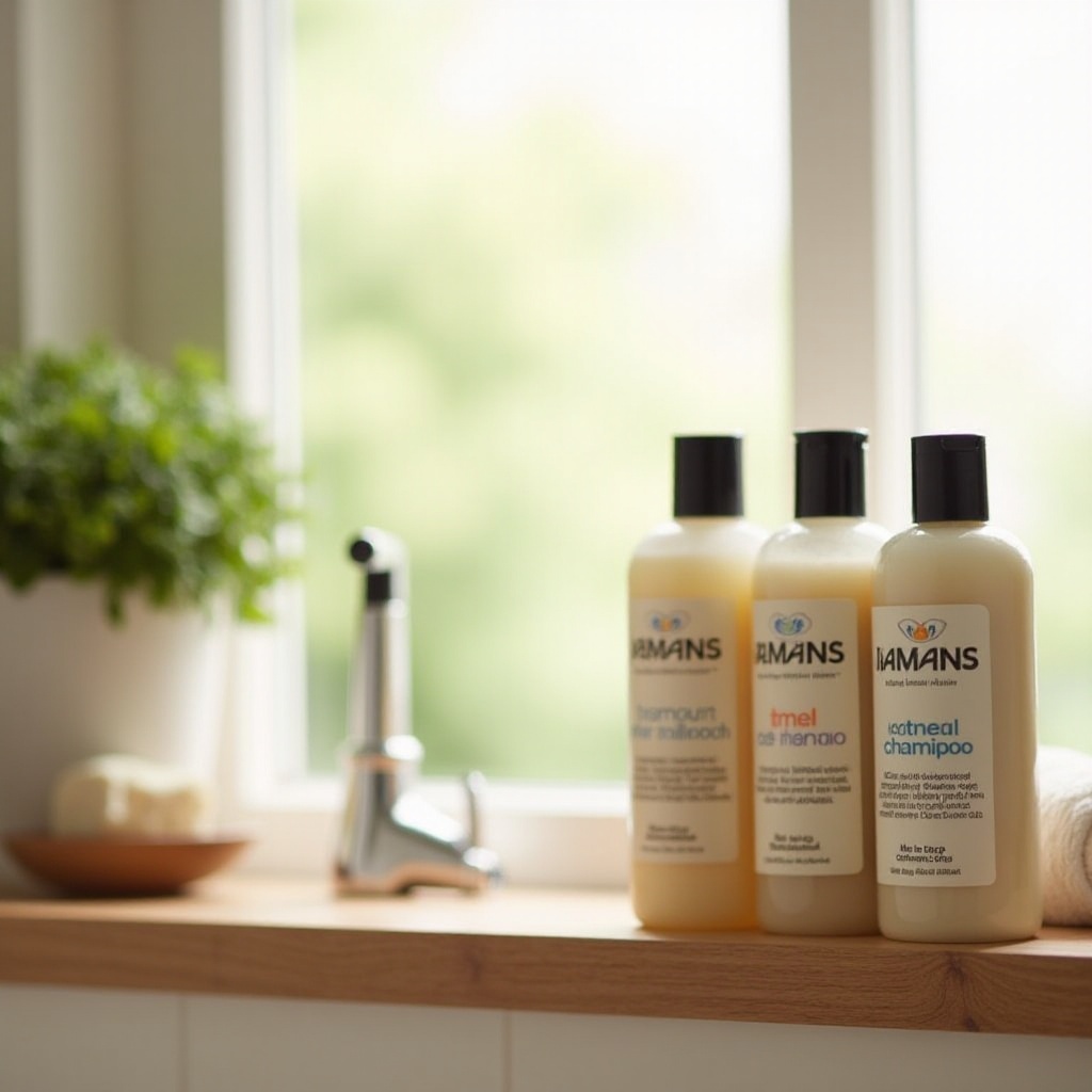 狗用舒緩皮膚刺激的洗髮水