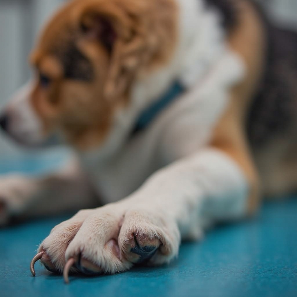 狗狗剪指甲的角度