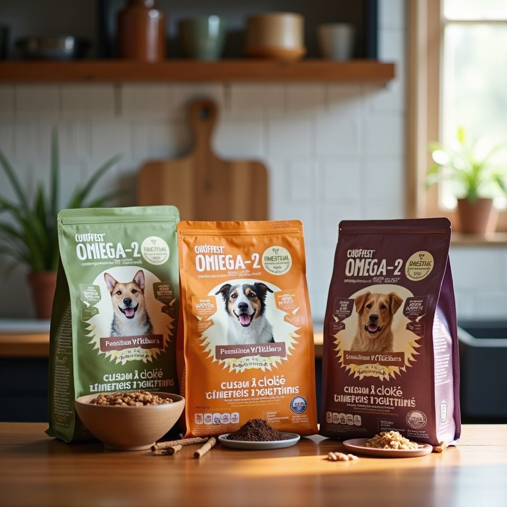 最佳的狗糧含有豐富的奧米加3和6